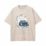 Retro Washed Vintage T-s&auml;rk Meeste ja Naiste R&auml;ppar Juice Wrld Kapuutsiga Retro Washed Vintage T-s&auml;rk S