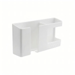 1 tk Seinale Paigaldatav Hoiukarp Multifunktsionaalne Punch-Free Korraldaja Teleri Kaugjuhtimispult DIY Mobiiltelefoni Pistik Laadimishoidik Stend 1PCS