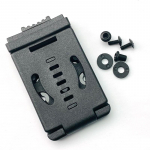 1 tk Kiirkinnitusega Multifunktsionaalne V&ouml;&ouml;klamber Seljaklamber Kydex Tupe Tupe T&ouml;&ouml;riist Nuga Taskulamp Tupp must