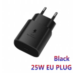 25w laadija &uuml;likiire laadimisadapter USB-t&uuml;&uuml;pi C PD PPS jaoks Samsung Galaxy S22 S21 A55 A54 A35 A06 A16 A26 A36 A56 Note 20 Z Flip 6 Fold6 EU