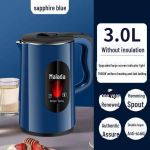 Wanlida 3,0L veekeetja: Suur mahutavus, kiire keetmine koos soojuse s&auml;ilitamise, p&otilde;letusvastase ja automaatse v&auml;ljal&uuml;litusega &uuml;hiselamus ja kodus kasutamiseks. 1-5 units