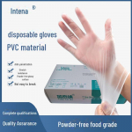 9-tollised PVC &uuml;hekordsed kindad toidu-, hambaravi- ja k&uuml;psetuskaitseks (Nitriillatekskumm)