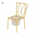 Mini Nordic Style Dinner Prop &Otilde;&otilde;nestooli k&uuml;&uuml;nal Kodu Desktop Decor Ornament A