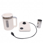 Klaasist Elektripliit 1.2L Suure Mahutavusega Multifunktsionaalne Nutikas Tervisehoolduse Teekeetja EU Pistik L