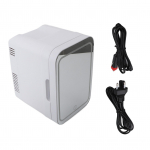 Kaasaskantav peegelpildiga iluk&uuml;lmik valgustusega 4-liitrine minik&uuml;lmik nahahoolduse meigihoidla koos