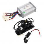 24V 800W Elektrilise kolmerattalise jalgratta kontrolleri pedaaliga gaasipedaali komplekt Liitiumaku jalgratta j&auml;relpaigalduskomplekt