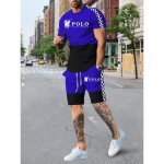 Meeste &uuml;likond Suvine Luksuslik Suure nimega Kirjaga 3D digitaaltr&uuml;kk Meeste &uuml;likond Mood Vabaaja riietus Unisex Hingav Mugav Mehed S