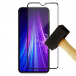 Film verre tremp&eacute; 4d protection &eacute;cran pour xiaomi redmi note 8 pro noir
