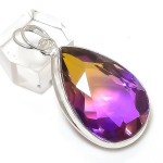 Ametrine Handmade 925 Sterling Silver Jewelry Pendant 1.89 b4f25