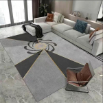 Moodne minimalistlik elutoavaip Lihtne hooldada Diivani ja kohvilaua vaip Majapidamises kulumiskindel ja libisemiskindel vaip 120 * 160cm