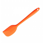 Compact Silicone Spatula for Butter, Cake, and Flour Scraping sinine