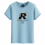 Moodne puhas puuvillane meeste l&uuml;hikeste varrukatega T-s&auml;rk M-6XL poisi vabaaja s&auml;rk L helesinine v&auml;rv