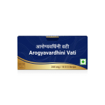 Arogyavardhini Vati tabletid 250 mg | Klassikalised Ayurveda herbomineraalsed tabletid Pack = 50 Tabs