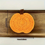 1 tk heegeldatud libisemiskindel kootud klaasialuse tassi matihoidja kohvi-teejoogid k&otilde;rvitsaaluse kuuma joogi alus k&ouml;&ouml;gi isoleeritud alus Pumpkin