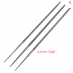 3 tk. &uuml;mmarguse mootorsae keti viilid teritamine kettsae ketid k&auml;sit&ouml;&ouml;riistad 5.5mm