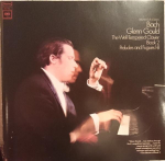 CD JOHANN SEBASTIAN BACH - GLENN GOULD - H&auml;&auml;lestatud klaviiriraamat 2 Pr 88697148052 Sony Classical, 2007 Euroopa Klassikaline Kasutatud