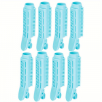 8 tk kohevad vol&uuml;&uuml;mi andvad juuksejuurklambrid &ndash; isehaarduv juuste kujundamise t&ouml;&ouml;riist kiireks tukkide ja isetegemise juukserullide jaoks naistele 8PCS sinine