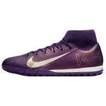 Kylian Mbapp&eacute; x Nike Zoom Mercurial Superfly 10 Academy TF Grand Purple Unisex Tennised Pale-Ivory FQ8333-500 41
