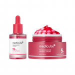 Medicube TXA Niatsiinamiid Roosa Toning Komplekt Seerum 30ml + Kapslikreem 55g