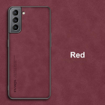 Luksuslik PU-nahast &uuml;mbris Samsung Galaxy S20 S21 FE S10 S22 Plus S22 Note 20 Ultra 10 Plus S10E Coque silikoonist telefoni&uuml;mbrisele S21 hall v&auml;rv