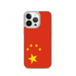 Coque iPhone - iPhone 13 Pro - Drapeau Chine - Souple - Mitmev&auml;rviline - Vertikaalne