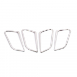 Hyundai Creta IX25 2016-2018 Siseukse K&auml;epideme Kauss Kattepaneeli Raam Sisekujundus Roostevaba Teras Sisemine Liist h&otilde;be