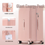 Vastupidav mitmesuuruseline reisikohver: Naiste 24 , Meeste 26 , 20 k&auml;sipagas, Suure mahutavusega, P&otilde;rutuskindel k&auml;ru kohver 20-inch [Short Trip/Carry-on, No Side Handle Hook]