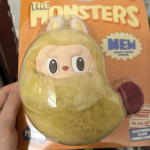 100% originaalne tempura krevettide k&otilde;rvaklappide kott, pl&uuml;&uuml;sm&auml;nguasja ripats kingitus kollane