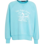Polo Ralph Lauren Logo &Uuml;mmarguse kaelusega Pikkade varrukatega dressipluus Meeste dressipluus Sinine 710966456-BLUE M