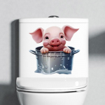 Romantilised k&auml;sitsi maalitud ilusad lillelised seinakleebised Akvarell Elutoa m&ouml;&ouml;bli sisustus Vannitoa WC kleebised 30x30cm