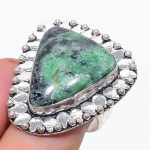 Natural Ruby Zosite Gemstone 925 Sterling Silver Jewelry Ring Size 9.5 p0e45