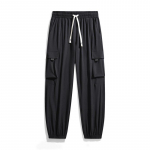 Suvised j&auml;&auml;siidist t&ouml;&ouml;p&uuml;ksid meestele, sportlikud ja vabaaja paarimudel, kiiresti kuivavad, &otilde;hukesed, kinnitusega, pikad p&uuml;ksid S must