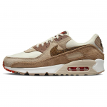 Nike Air Max 90 AMD Pruun Madu Nahk Naiste Tennised Kahvatu-Iivoori Summit-Valge Kaerahelbe DX9502-100 41