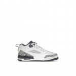 Air Jordan Spizike Low GS Obsidian Laste tossud Valge Puhta plaatina FQ3950-104 35.5