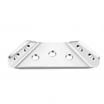 10/4/2TK nurgaklambrid roostevabast terasest m&ouml;&ouml;bli nurgariiul konnektor kapi tugi kinnitusraami nurgaklamber kruviga 2PCS