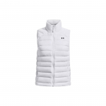 Under Armour &uuml;hev&auml;rviline logoga lukuga kraega vest naistele vestid Valge 1372647-100 S