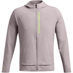 Under Armour FW24 Spordihoodiga T&otilde;mblukuga Kootud Jakk Meeste Jakid Hall Lilla 1376794-015 XL