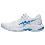 ASICS Netburner Ballistic FF 3 Valge Sinine Rannik Naiste Tennised 1052A069-111 41.5