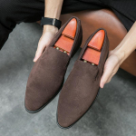 Mood Uus Pulmakleit Suede Patendinahast Kingad Meestele Must Pruun S&otilde;idu Mokassiinid Balli Koolil&otilde;pupeo Oksfordid Jalatsid Zapatos 38
