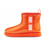 UGG Classic Clear Mini Veekindlad Soojad Vastupidavad Libisemiskindlad Moodsad Lihtsad L&uuml;hikesed Lumesaapad Naiste saapad Oranž 1113190-OGS 36