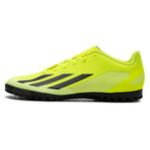 Adidas X Crazyfast Club &Uuml;marotsaline Paeladega TF (Kummist naastud) Vastupidavad Jalgpallikingad Unisex Jalgpallikingad Kollased IF0723 44⅔