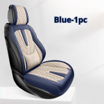 1 tk Fikseeritud nimmetoega autotoolipadi, 7 v&auml;rvivalikut, Mugav ja vastupidav, Aastaringselt kasutatav autotoolikate, Universaalne sobivus Artificial Leather&Four Seasons sinine