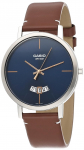 CASIO pruun meeste k&auml;ekell, 7,7 mm, talv, MTP-B100L-2EVDF sinine