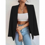 DAFIFY Naiste mood vabaaja &uuml;hev&auml;rviline printimine s&uuml;gistalv pikkade varrukatega POLO kaelusega jakid ja mantlid XXL