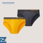 Schiesser meeste hingavad keskmise k&otilde;rgusega puuvillasegust alusp&uuml;ksid (2-pakk) 2XL