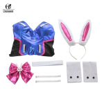 Dva Cosplay Naiste Seksikas Kost&uuml;&uuml;m Song Hana J&auml;nku T&uuml;druk Kost&uuml;&uuml;m M&auml;ng Ow Jumpsuit Naiste Kombinesoon &Uuml;le M&auml;ngu Kella XXL