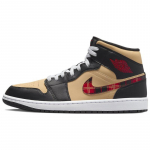 Air Jordan 1 Mid Se 'Tartan Swoosh' Jordan DZ5329-001 44.5