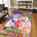 Jaapani Anime Vaip Hunter X Hunter Gon ja Killua Pehme Vaip Elutoa Kaunistuseks P&otilde;himatt Magamistuba Garderoob Diivani &Auml;&auml;rne Vaip 80x120cm