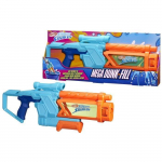 Nerf Pistolet &agrave; eau Mega Dunk-Fill, remplissage instantan&eacute; facile, R&eacute;servoir 1L, Nerf Super Soaker, d&egrave;s 6 ans mitmev&auml;rviline