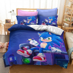 Sonic Kolme Seeria, Kolmeosaline Voodipesu Kodutekstiili Komplekt AU Single 140x210cm